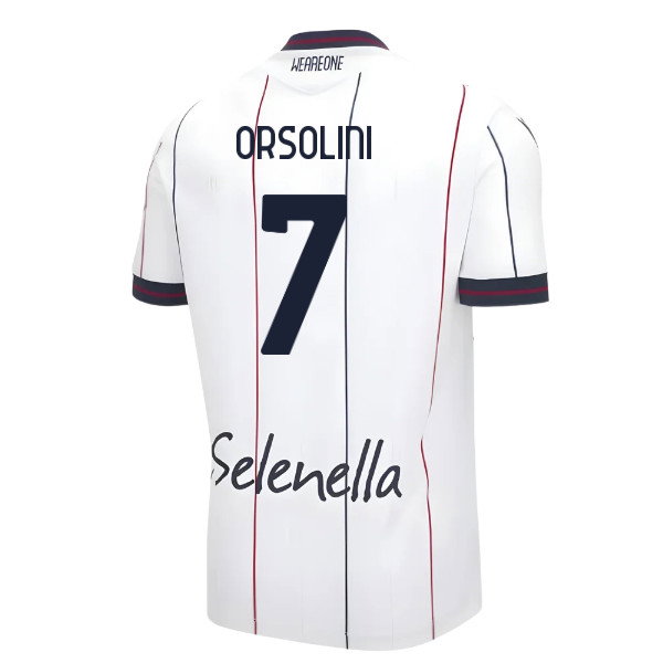 2025-2026 Bologna Away Shirt (Orsolini 7)-PitchVibe Kits
